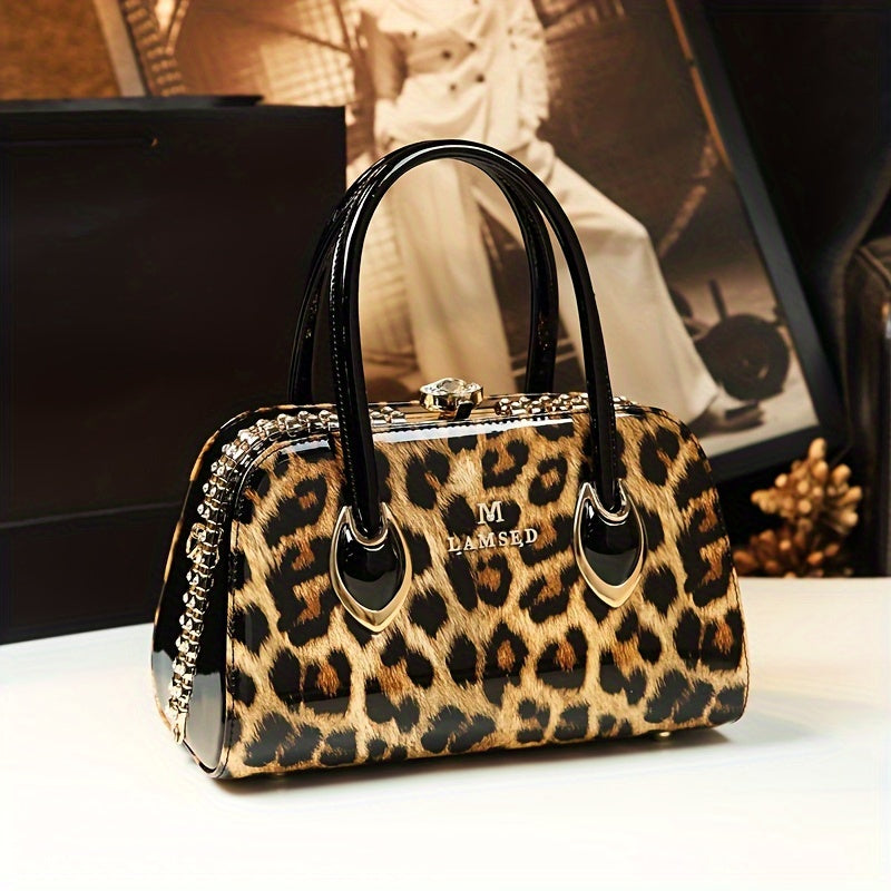 Rhinestone Glam Handbag: Stylish Satchel for Women, Perfect for Carnaval Music Festival