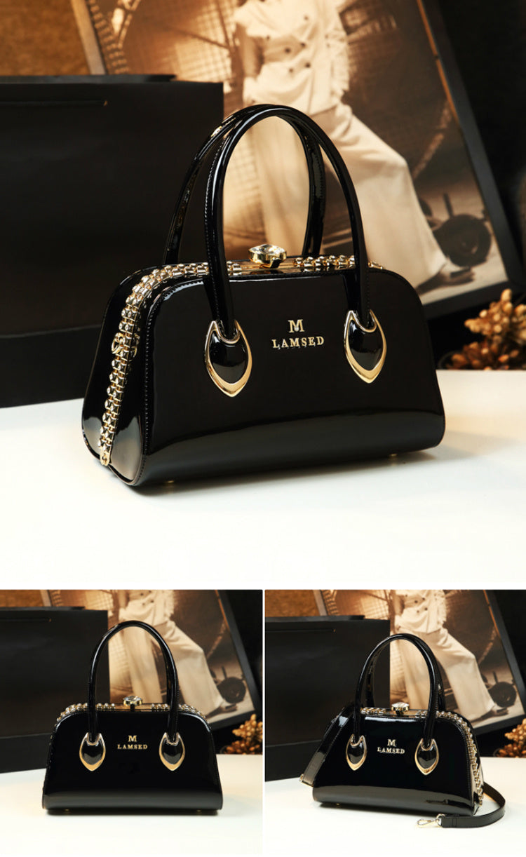 Rhinestone Glam Handbag: Stylish Satchel for Women, Perfect for Carnaval Music Festival