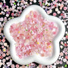 50pcs Mixed Style Nail Art Accessories, Rose Flower Charms, Small Floral Buds, Pearls, Bowknots, Leaves Embellishments For Nail Decoration