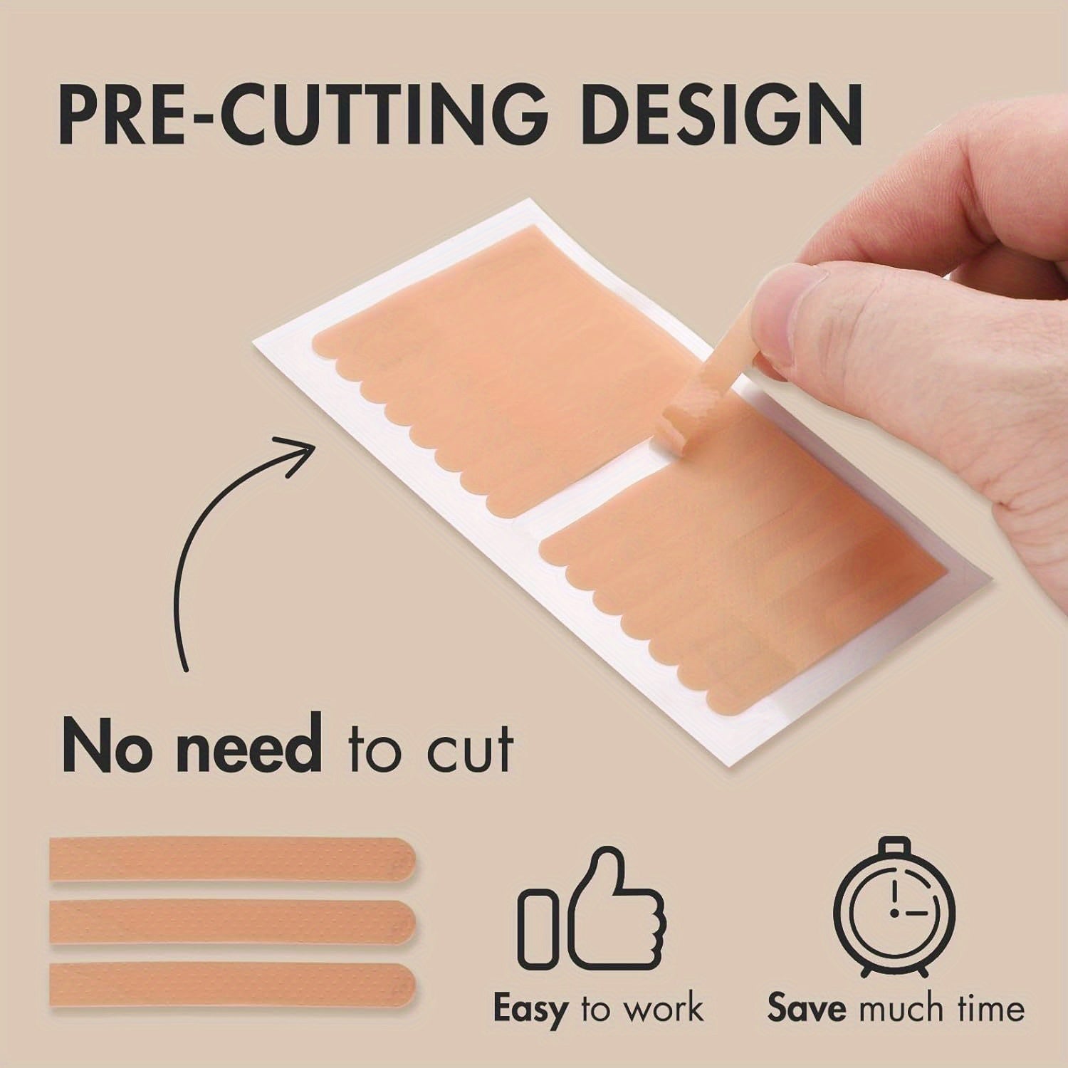 20 Sheets (320pcs) Eyelash Extension Tape Lash Tape for Eyelash Extensions Sensitive Under Eye Tape Breathable Micropore Tape for Individual Eyelash Extension Supplies