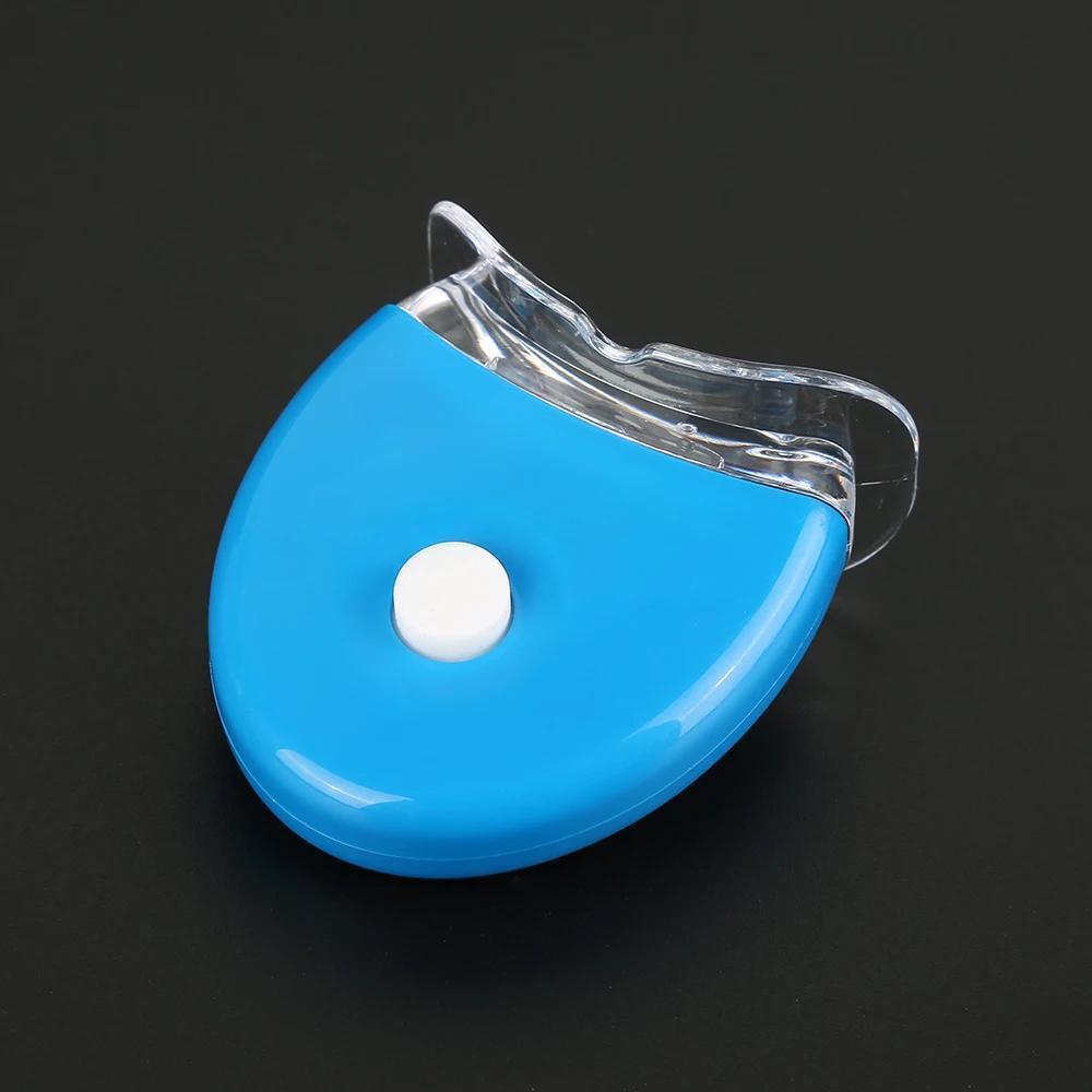 Fast-Acting Portable Teeth Whitening LED Light - Blue, Battery-Powered, Easy-to-Use for Home & Travel