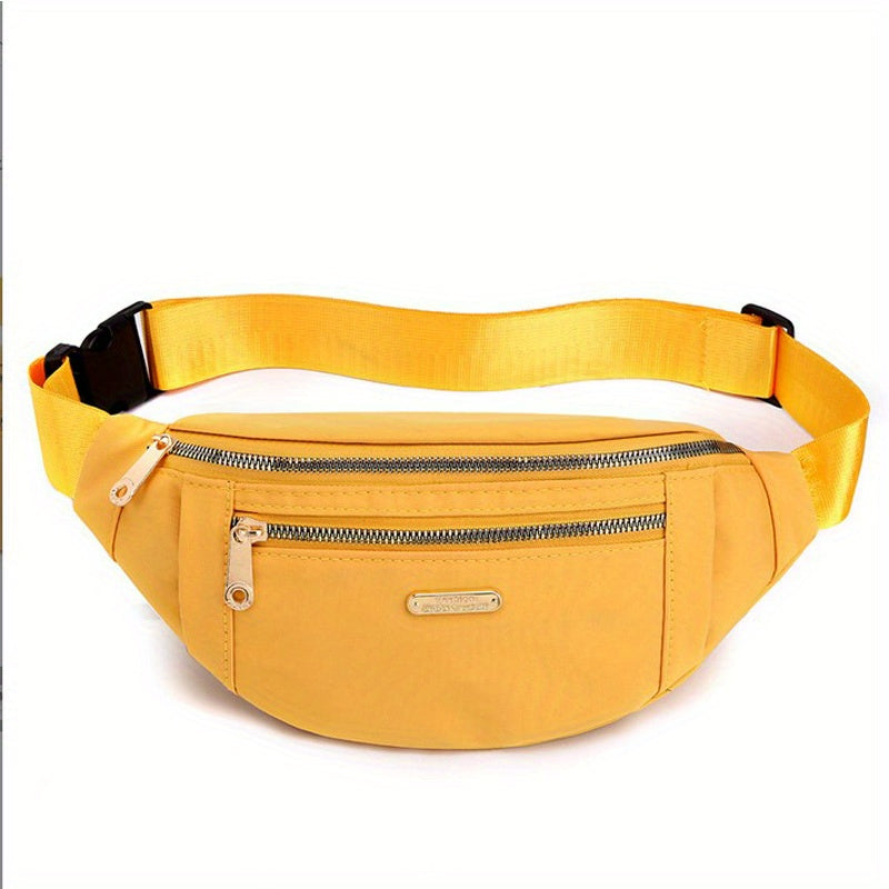 Fanny Pack Waist Pack for Women, with Adjustable Strap for Travel Sports Running, Zipper All-Match Crossbody Bag