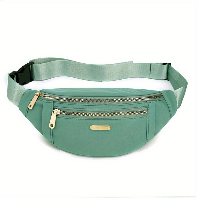 Fanny Pack Waist Pack for Women, with Adjustable Strap for Travel Sports Running, Zipper All-Match Crossbody Bag