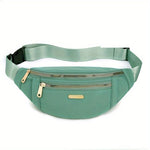Fanny Pack Waist Pack for Women, with Adjustable Strap for Travel Sports Running, Zipper All-Match Crossbody Bag