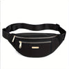 Fanny Pack Waist Pack for Women, with Adjustable Strap for Travel Sports Running, Zipper All-Match Crossbody Bag