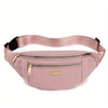 Fanny Pack Waist Pack for Women, with Adjustable Strap for Travel Sports Running, Zipper All-Match Crossbody Bag