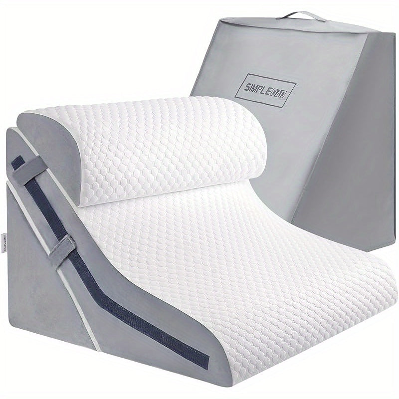 3-in-1 Incline Pillows Wedges For Back, Pillow For Sleeping, 15-in-1 Adjustable Memory Foam Wedge Pillow, Orthopedic Bed Wedge Pillow Set