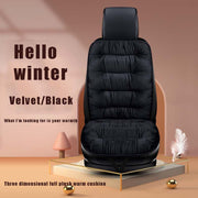 1 Piece Ultra Soft Car Seat Cover Plush Car Front - Thick Car Seat Protector for Winter Car Interior Accessories, Ultra Soft Plush, Ultra Thick Front Single Seat Cover with Backrest - Universally Suitable for Comfort and Prot