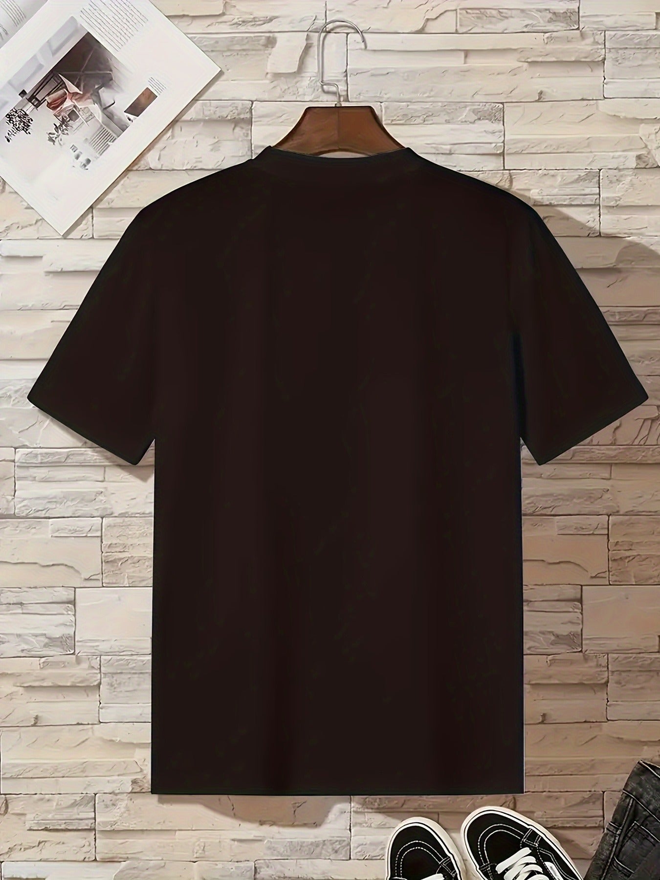 Women's Black "Mom & Nana" Graphic T-Shirt - Soft Crew Neck, Short Sleeve, Breathable Casual Wear with Vibrant Lettering & Illustrations - Perfect for Spring, Summer & Everyday Occasions, Ladies T Shirts