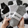 80pcs No-Show Socks - Breathable, Lightweight Polyester Ankle Socks in Black, White & Gray for Summer, Thin, Boat Socks