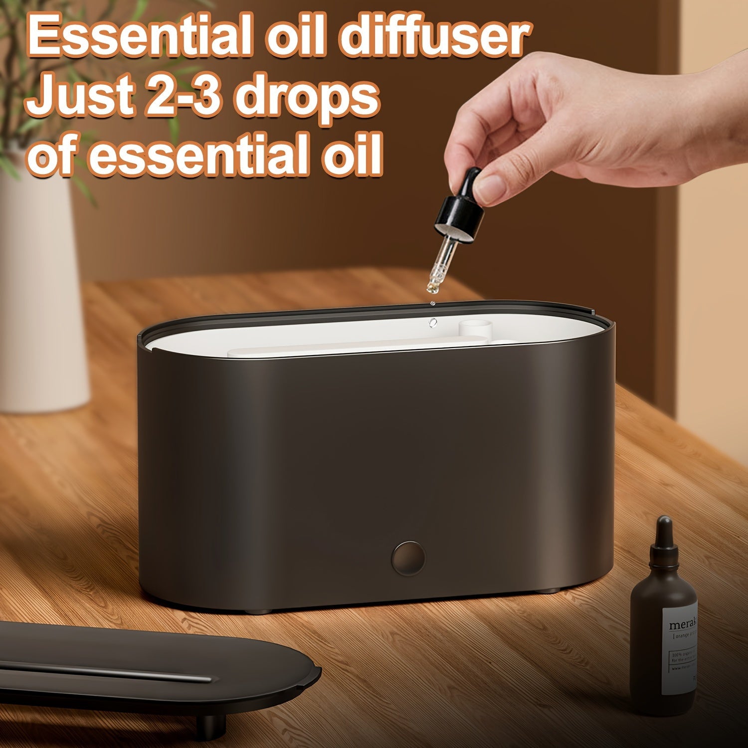 6 Colors Simulated Flame Humidifier, Simulated Flame Shape Smoke Design, Use in The Bedroom at Night, Essential Oils Can Be Added As an Air Aromatherapy Diffuser, Suitable for Home, Office, Gift, Atmosphere Light, Halloween,