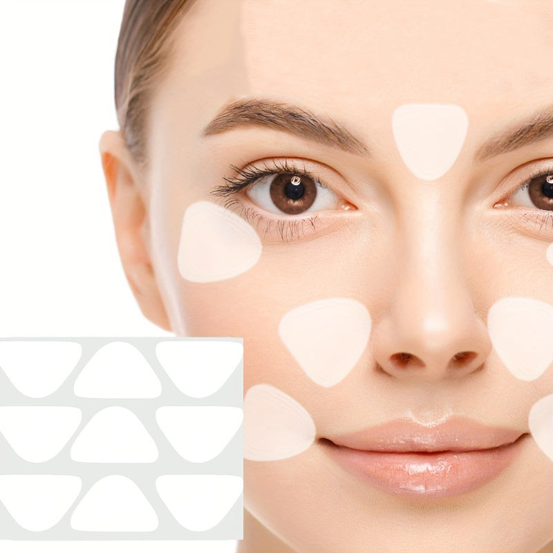 90pcs Silicone Wrinkle Reduction Patches for Forehead and Smile Lines, Unscented, Alcohol-Free, No Power or Battery Needed, Safe Skin Care Solution