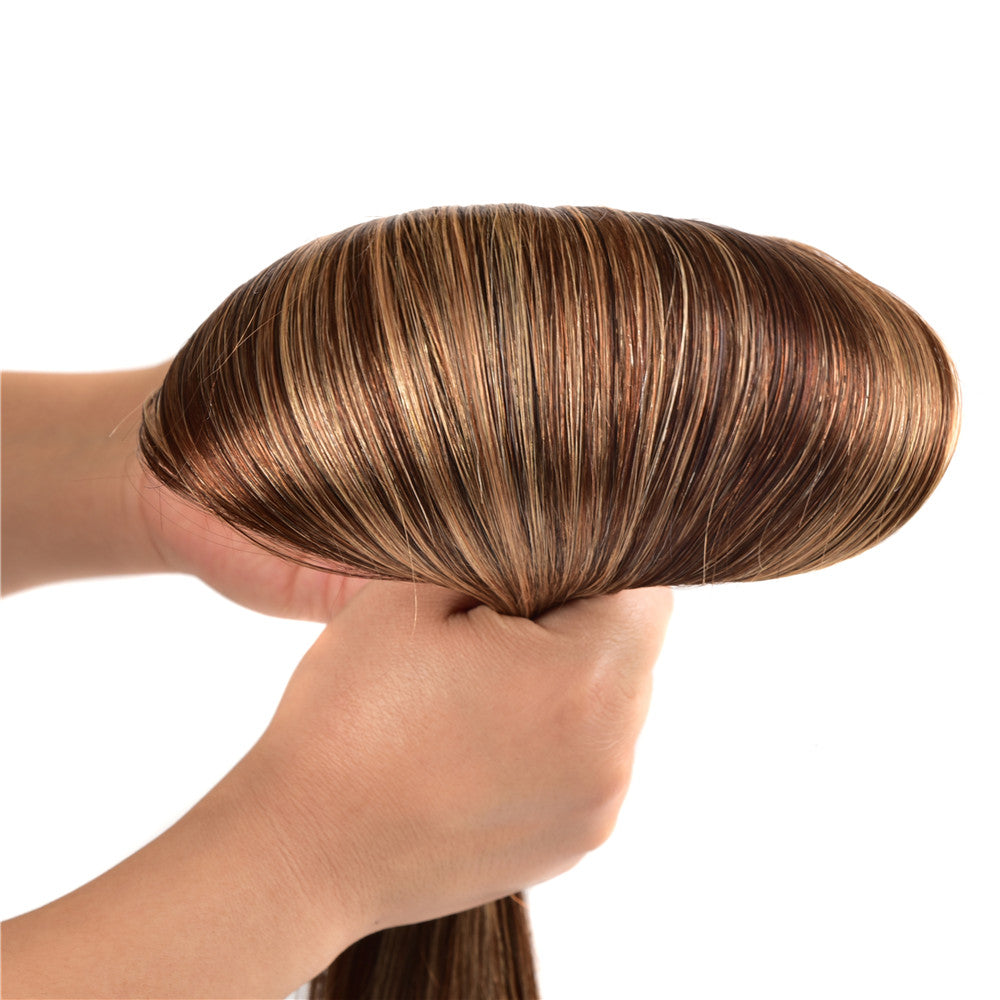 Clip in Hair Extensions Remy Human Hair Clip in Human Hair Natural Straight Clip in Extensions Full Head 7pcs 2.47 oz Long Straight Real Hair