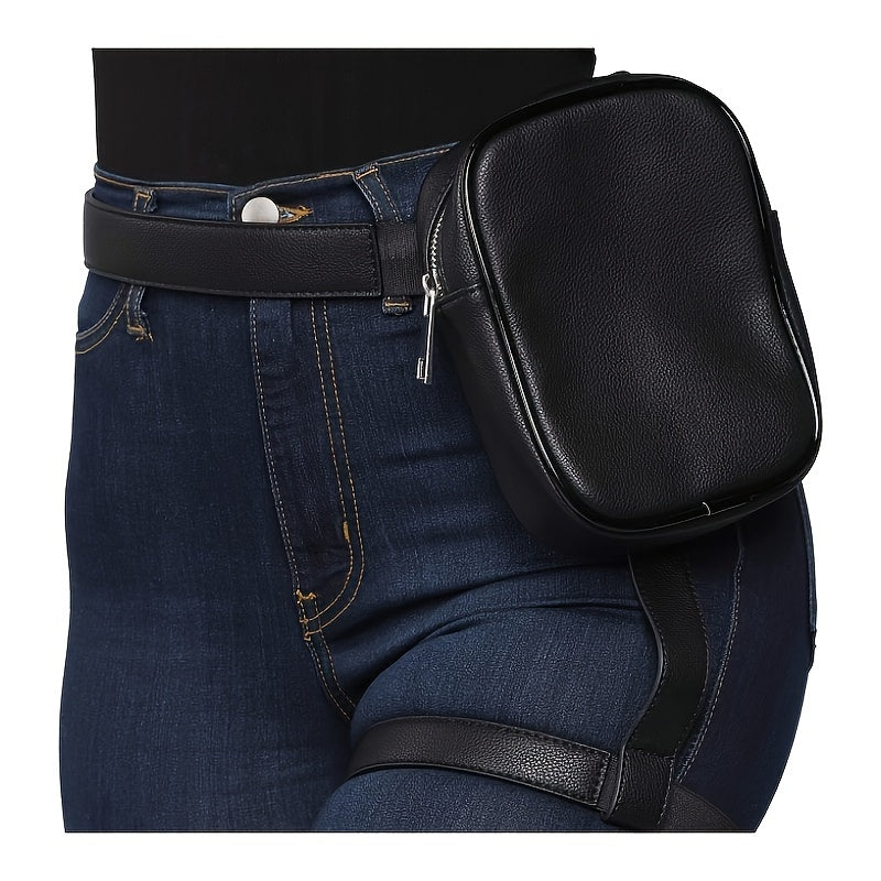 unisexCasual Running Sports Fanny Pack Portable Multifunctional Waist Bag Mobile Phone Bag Mini Leg Bag