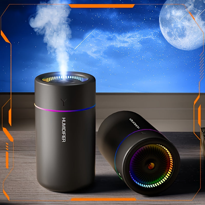 1pc Quiet USB-Powered Humidifier for Large Rooms - Multi-Function Spray with Top-Filling Water Tank, Easy to Clean, Ideal for Bedroom, Living Room, Office, Humidifier for Bedroom, Quiet Humidifier | Modern Humidifier Design |
