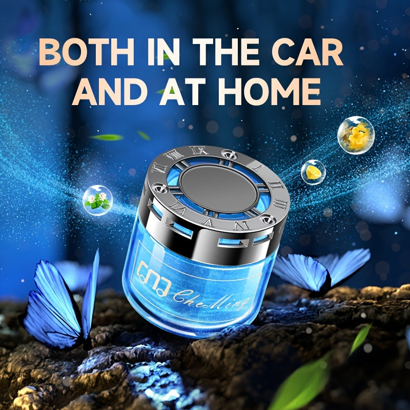 Car Cologne Jasmine High-End Car Interior Solid Balm Long Lasting Light Fragrance for Men, Car Air Freshener