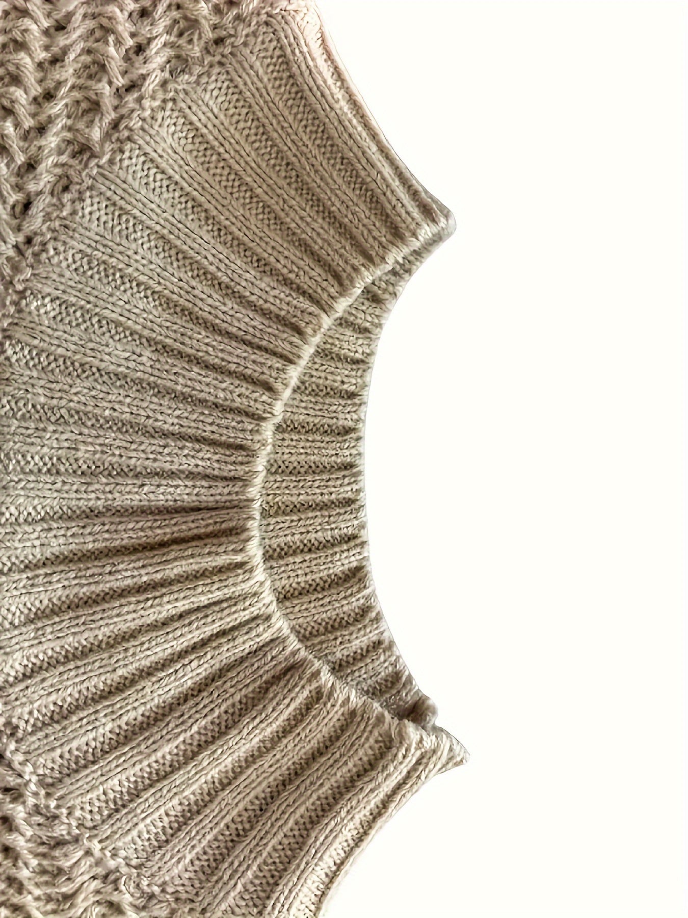 Low High Hem Mock Neck Sweater - Casual Long Sleeve Sweater For Fall & Winter - Women's Clothing - Soft & Cozy Fabric - Perfect for Layering - Ideal Gift for Women