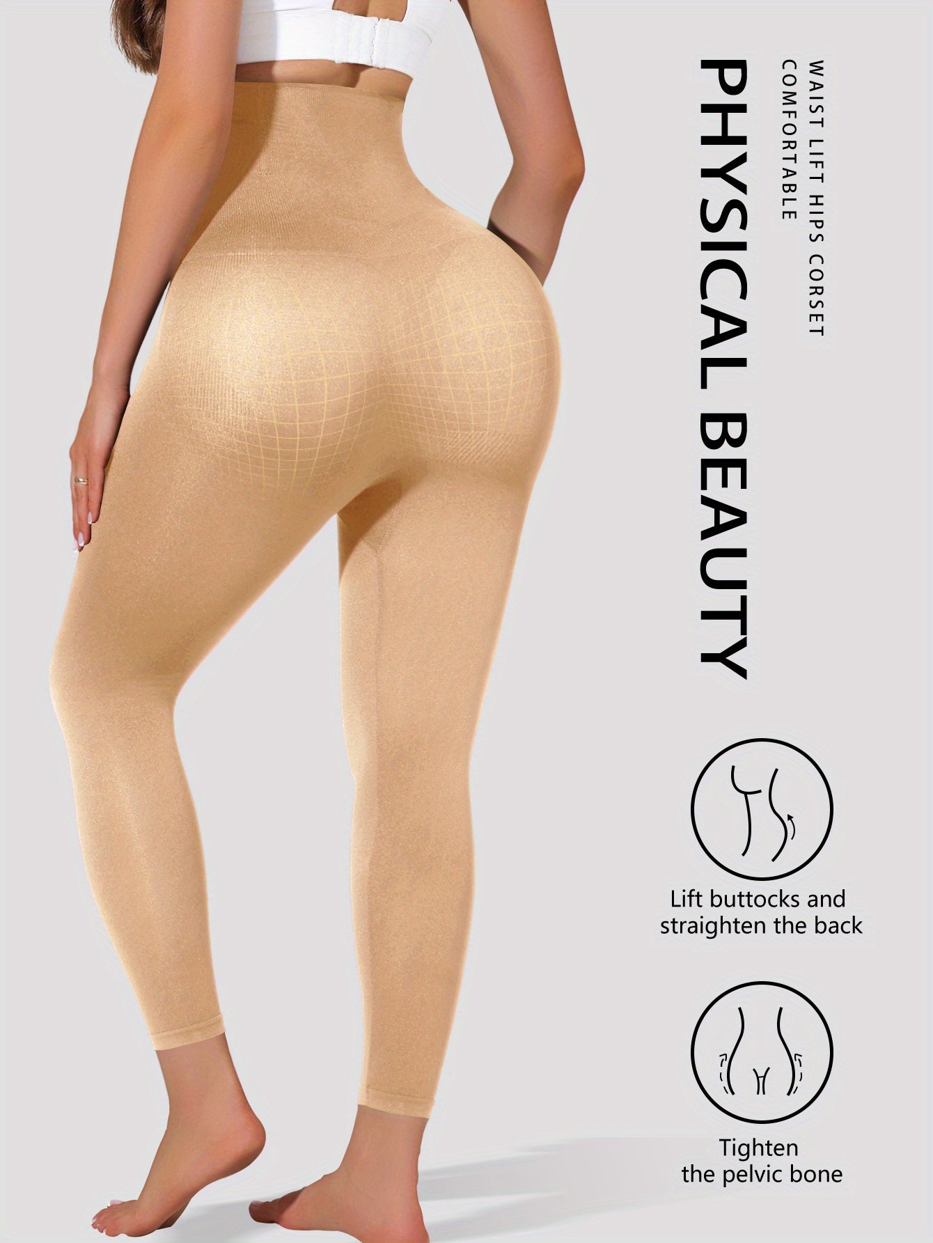 3pcs Women's High-Waisted Yoga Leggings - Tummy Control Butt Lifting 7/8 Length Pants with Golden Sequin Waistband, High-Stretch Non-See-Through Fabric for Workouts & Casual Wear (Black)