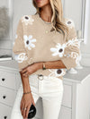 Floral Patterned Sweater for Women