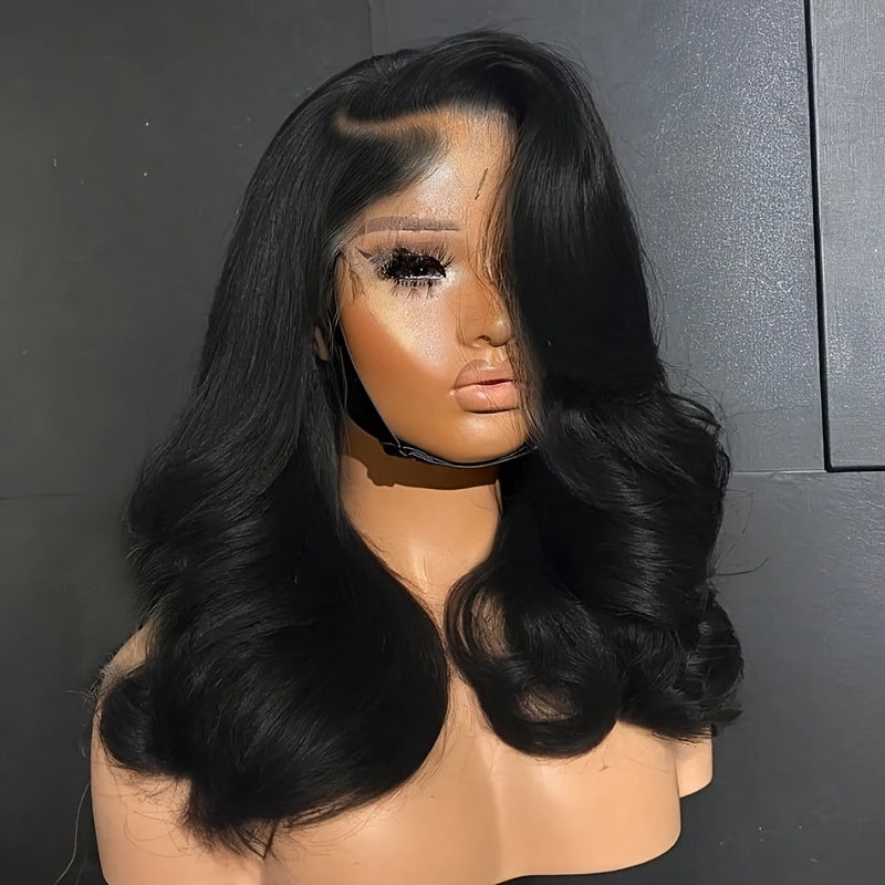 Bob Wig Human Hair 13x6 Lace Front Wigs 10 12 14 16 18 20 Inch Loose Body Wave HD Lace Frontal Wigs Wigs Human Hair Pre Plucked Short Bob Wigs For Women Natural Black Color
