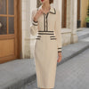 European And American French-inspired Chic Autumnal Long Shirt Dress For The Fashion-forward