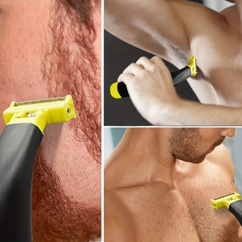 Men's beard electric shaver, USB charging, bikini body hair trimmer beauty set, floating blade, dry and wet dual-purpose, portable travel electric shaver, for dad, Father's Day gift for men