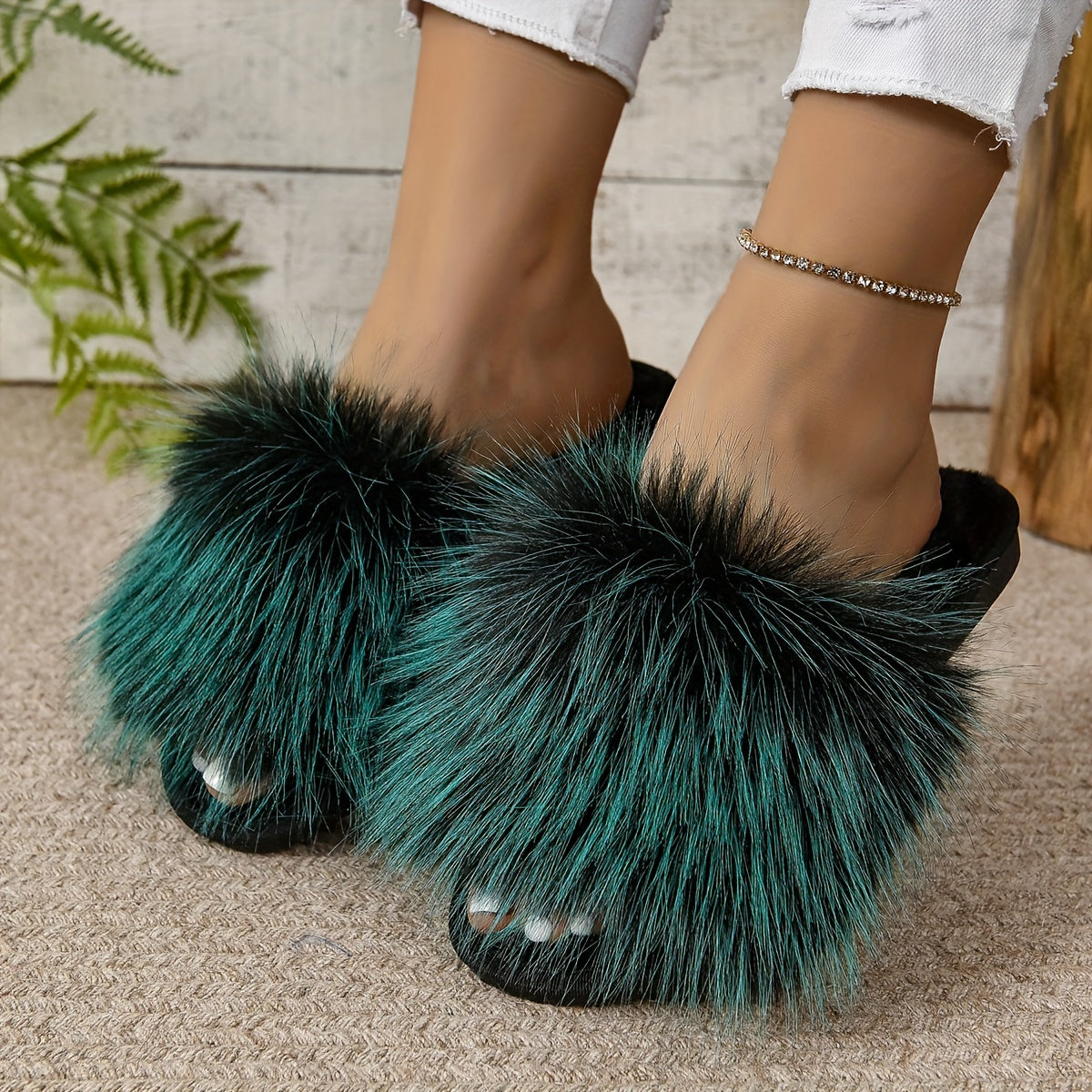 Women's Winter Slip-On Shoes with Soft Fabric Upper & Rubber Sole - Cozy Casual Comfort for Cold Weather, Hand Wash/Dry Clean Only, Cozy Home Shoes | Trendy Footwear | Soft Fabric Shoes