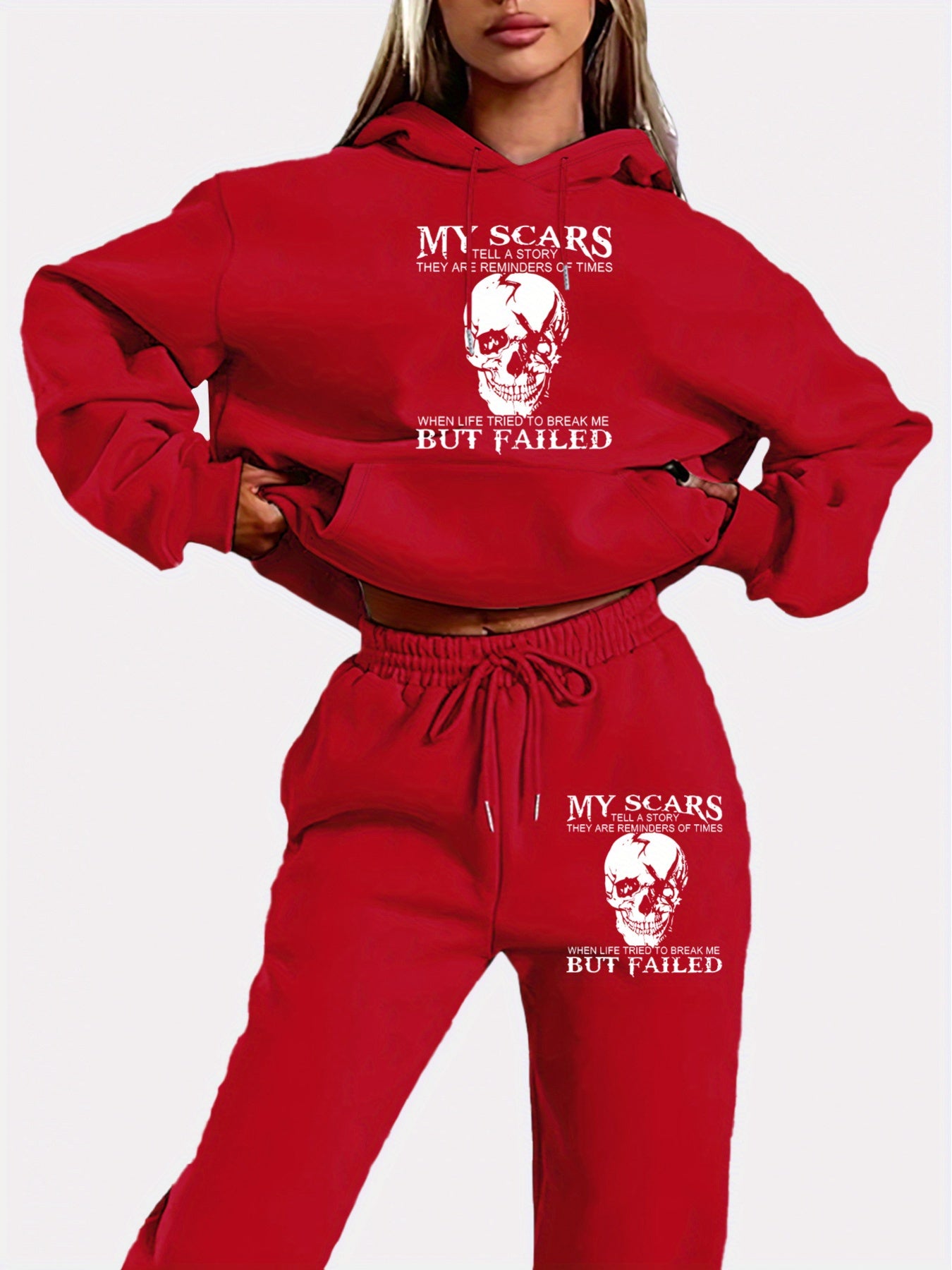2024 New Women's Hooded Sweatshirt and Pants Set with Hat and Long Sleeve Casual Shirt Set