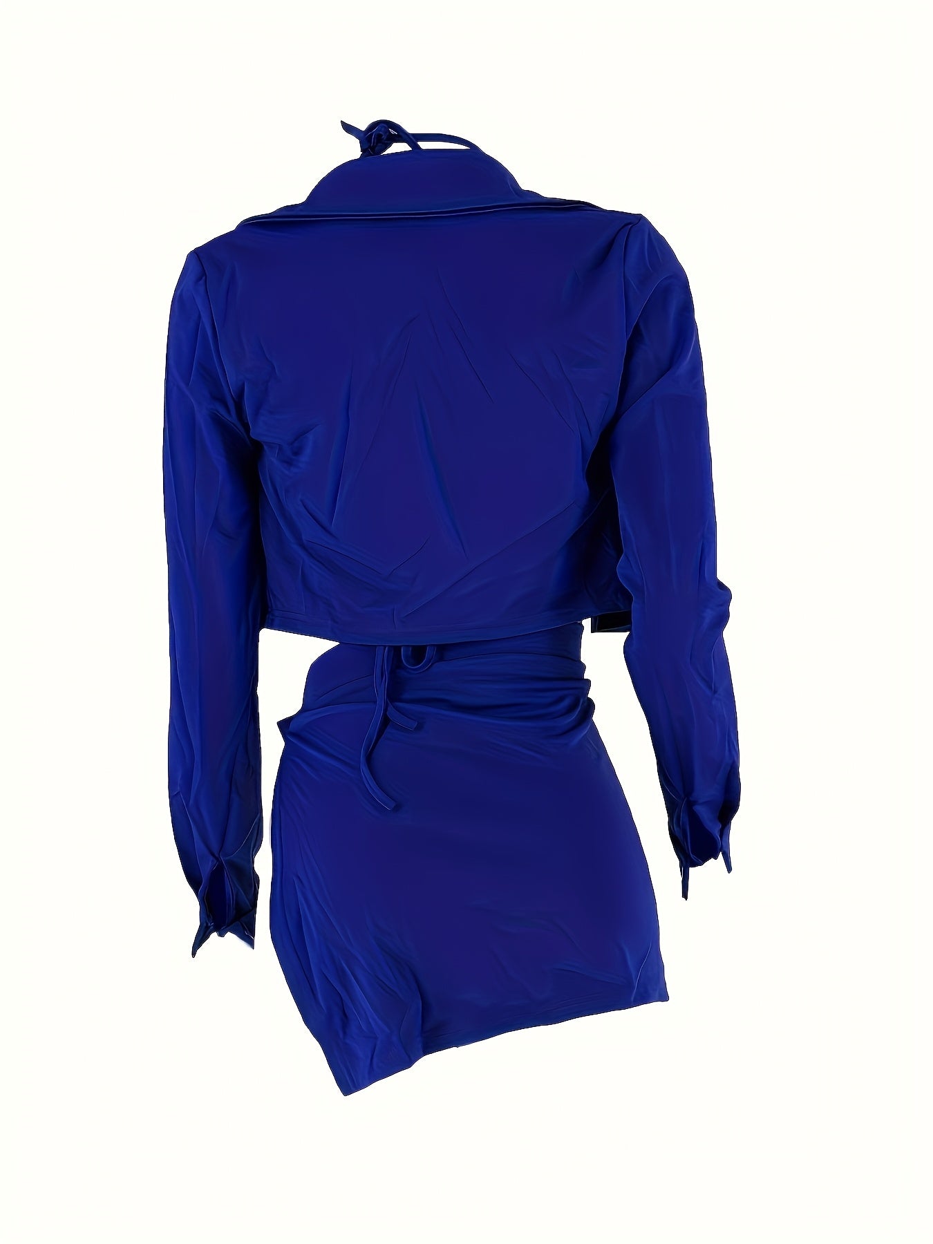 Women's 3pcs Bra Tops Cardigan Jackets Bodycon Split Skirts Sexy Nightclub Party Dress Outifts Set Sets Summer Sexy Cardigan Bodycon Skirt Solid Color Crop Cami Top Sexy 2pcs Club Outfits for Women Mini Skirt Sets Summer Crop