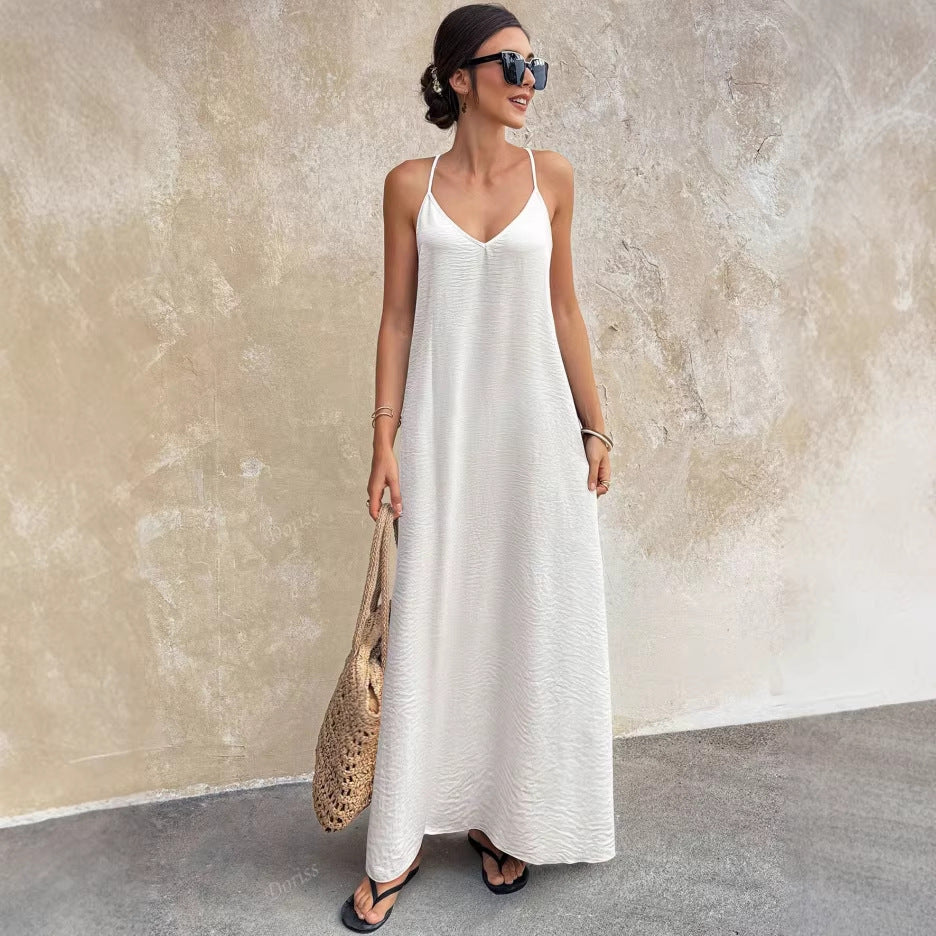 Fashionable Minimalist And Slim Fit Womens Dress