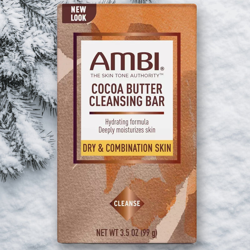 AMBI Cocoa Butter Cleansing Bar Soap - 3.5oz