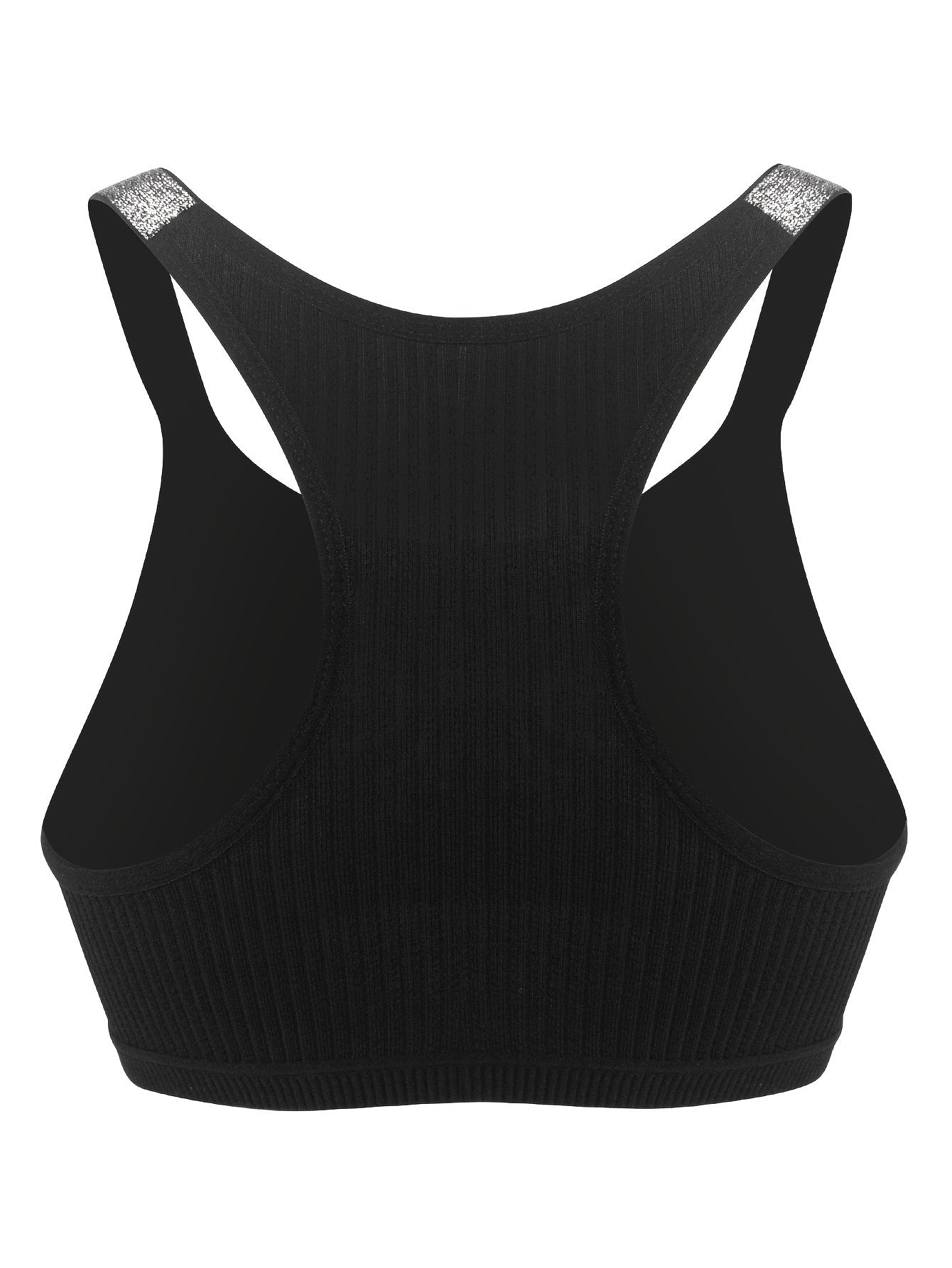 Shiny Sequin Crop Camisole - Breathable, Comfortable, Sporty Halter Top for Women - Machine Washable, Knit Polyamide Fabric