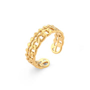 European And American Gold Ring Ornament