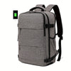 Airline-Approved Waterproof Laptop Backpack - Travel College Computer Bag with Shoe Compartment - Suitable for Both Women and Men