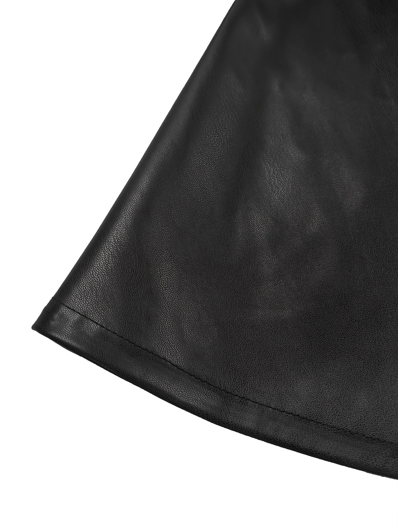 Women'S Elegant Faux Leather Mini Dress - Sleeveless, Black, Fitted with Waist Belt, Ideal for Spring/Summer, Casual to Formal Wear, Casual Dressing | Minimalist Fashion | Elegant Mini Dress, Minidress