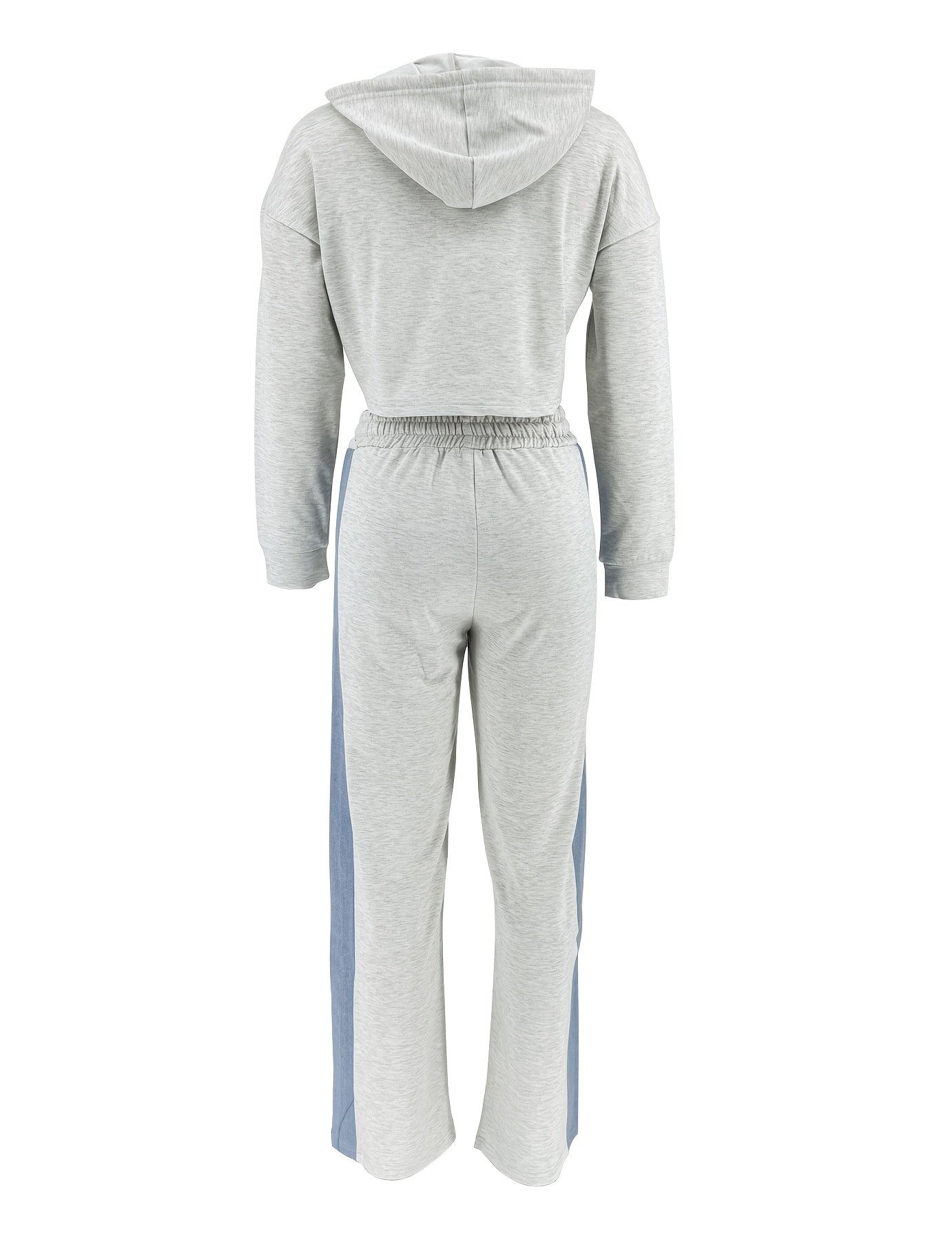 9010 Directional Vacation Leisure Outing Holiday Gathering Patchwork Women'S Suit Women'S Pants Set