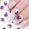 1pcs Nail Sticker Butterfly Flower Water Transfer Decal Sliders for Nail Art Decoration Tattoo Manicure Tools Tip JISTZ508