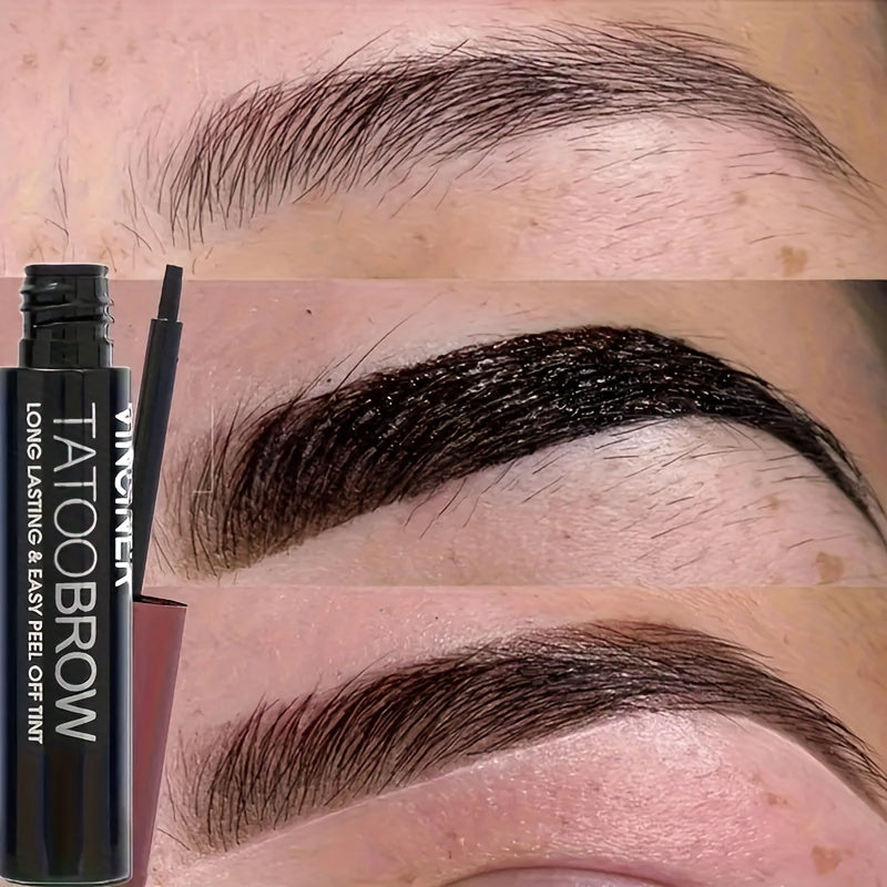 3pcs Long-Lasting Waterproof Semi-Permanent Eyebrow Gel - Sweat-Resistant, Tear-Proof, Film Former, Stain-Free And Gentle for All Skin Types for Flawless Eyebrows Abcdefg Easter Gifts