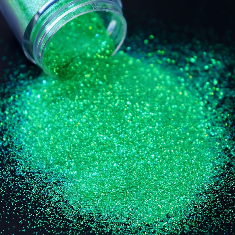 3pcs/Set Bottled Candy Colored Nail Glitter Summer Color 0.2Mm Fine Glitter Powder