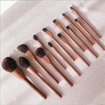 Black Walnut Makeup Brush Set Eye Shadow