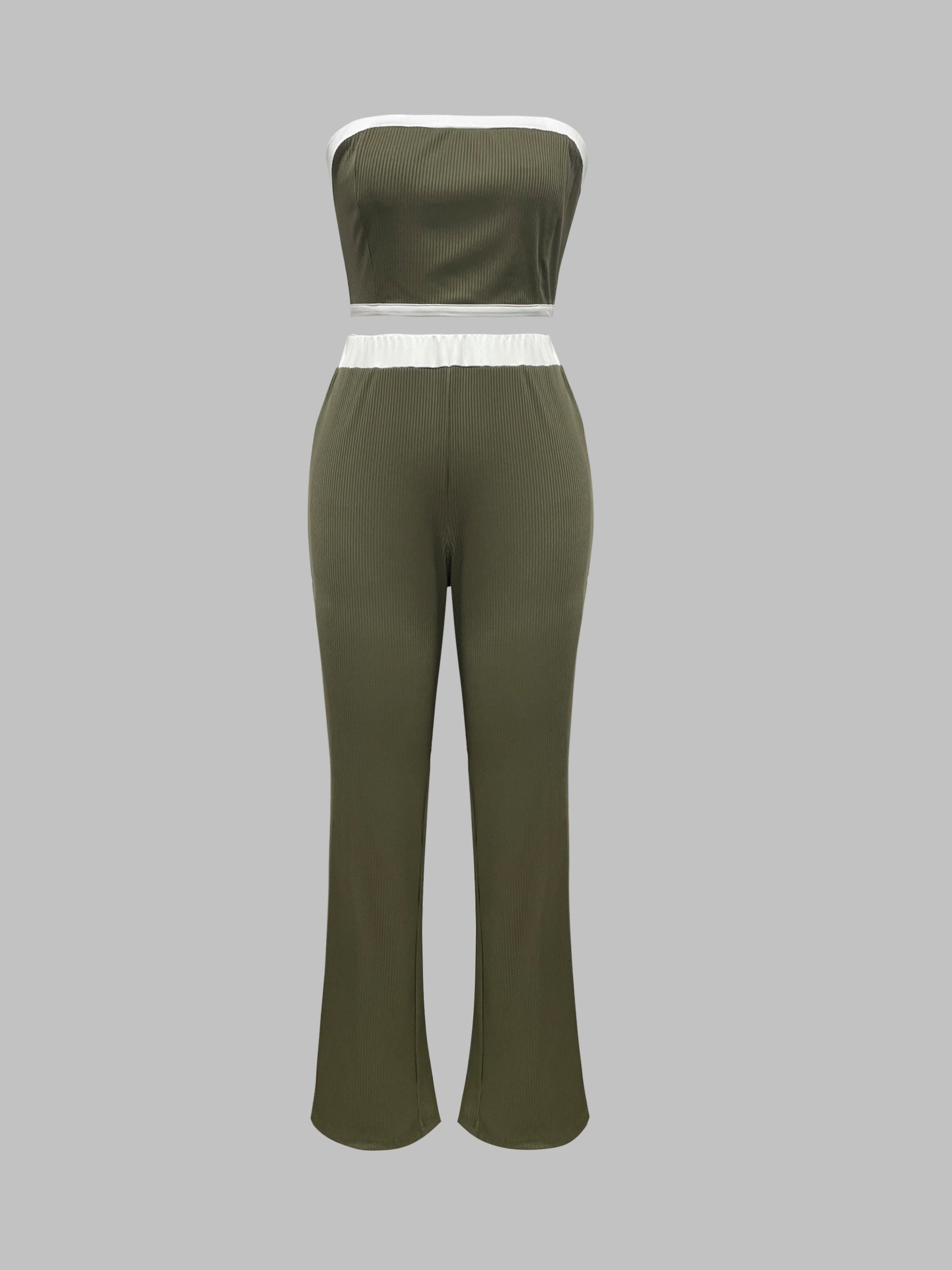 Summer Hot Deal European and American Style Sexy Bolero + Sleeveless Cardigan + Casual Versatile High Waist Straight Pants Three Piece Set