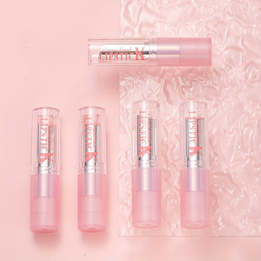 Waterproof Color-Changing Lip Balm – Long-Lasting, Smudge-Proof & Moisturizing Lipstick with Plant-Based Squalane for Hydration & Repair