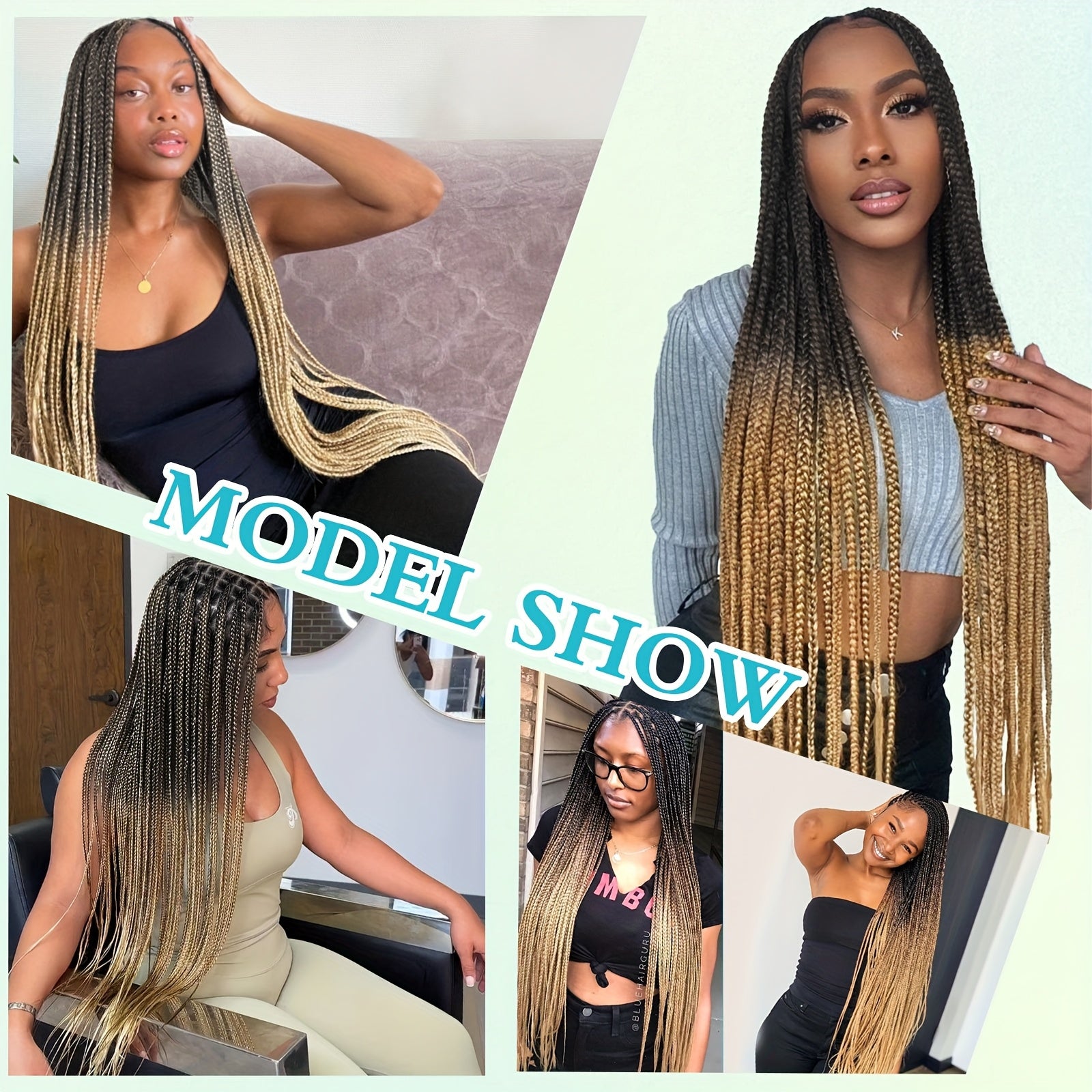 28-Inch Light Brown Lace Front Wigs with, Featuring 360° HD Technology And Knotless Braids, Designed for Women.