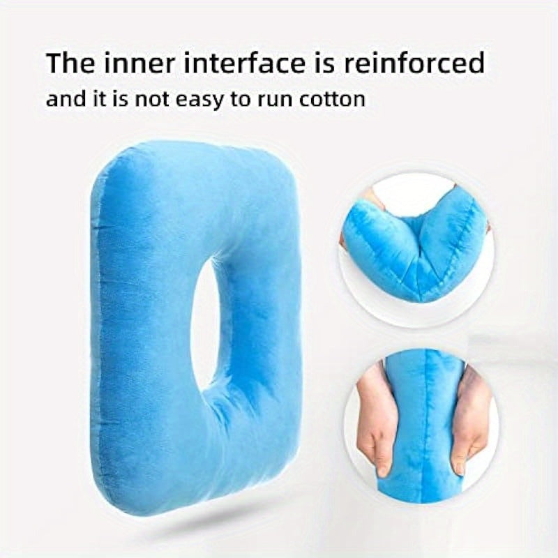 Donut Pillow Tailbone Pain Relief Cushion Bed SoresButt Donut Pillow Anti-Decubitus Pad-Breathable for Hemorrhoids After Surgery Pregnancy Pressure Sores.