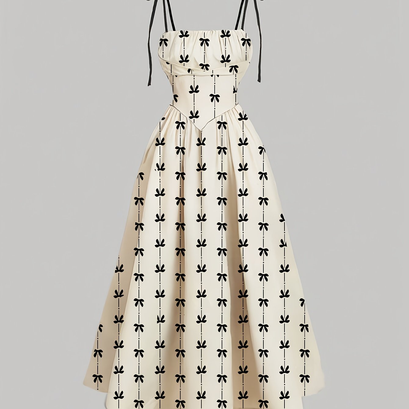 Elegant Floral Print Halter Dress with Ruffle Detail - Sleeveless, All-Season, Adult Women'S Fashion, Sleeveless Dress | Floral Print Dress | Ruffle Detail Dress