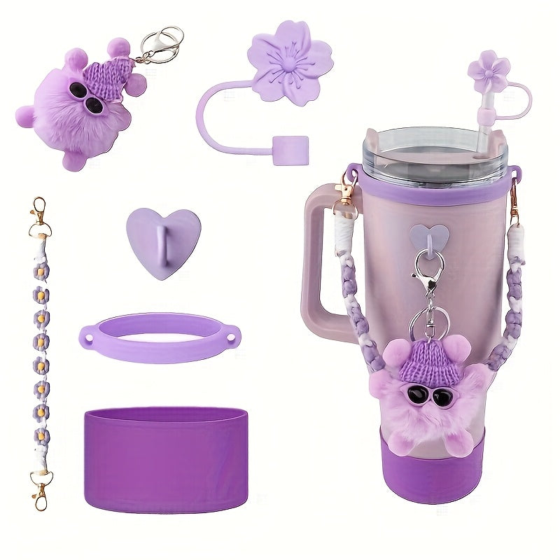 6pcs Bling Cup Accessories for 40oz & 30oz Tumbler