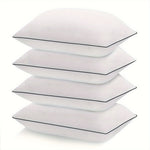 Queen Size Bed Pillows Set of 2/4 - Ultra-Soft, Cooling, Supportive, and Breathable Full Pillows with Premium Down Alternative Fill for Back, Stomach, or Side Sleepers - Hotel Quality, Hypoallergenic, and Machine Washable for