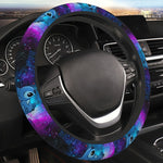 15 Inch Disney Stitch Catone Steering Wheel Cover, Universal Fit, No Inner Circle, Polyester Fiber, Anti-Slip, Protective, for Car, Truck, SUV, Men and Women