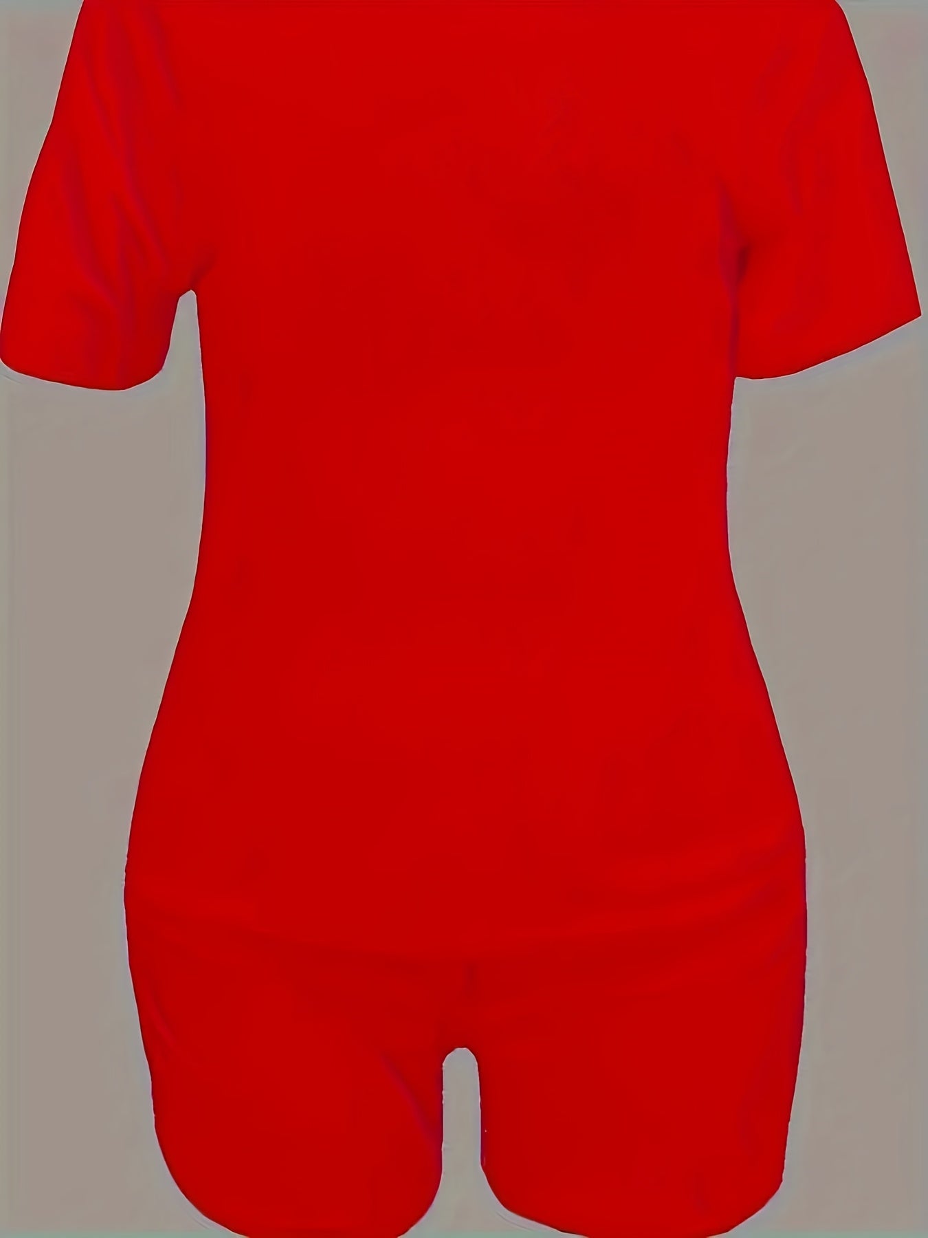 9600WM22 European and American Women's Large Size Women's Round Neck Short Sleeve Shorts with Letter Print Two Piece Set