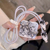 5pcs Sparkling Diamond Butterfly iPhone Charging Protector Set, Luxury for iPhone13/12/11 Charger Winder 18/20W Fast Charging Head Anti-Breakage Winder, Boyfriend/Girlfriend Gift